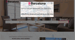 Desktop Screenshot of bbarcelonaapartments.com