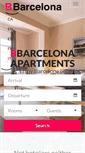 Mobile Screenshot of bbarcelonaapartments.com